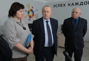 Рабочая поездка Валерия Малышева в Карсунский район, 20 февраля 2025 г. 