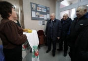 Рабочая поездка Валерия Малышева в Карсунский район, 20 февраля 2025 г. 
