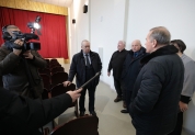 Рабочая поездка Валерия Малышева в Карсунский район, 20 февраля 2025 г. 