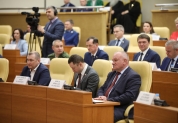 Отчет губернатора Алексея Русских в Законодательном собрании Ульяновской области
