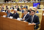 Отчет губернатора Алексея Русских в Законодательном собрании Ульяновской области