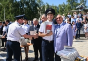 Вручение дипломов выпускникам Ульяновского института гражданской авиации имени Главного маршала авиации Б. П. Бугаева
