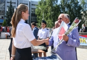 Вручение дипломов выпускникам Ульяновского института гражданской авиации имени Главного маршала авиации Б. П. Бугаева