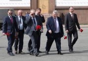 Возложение цветов к памятнику В.И. Ленину, 22 апреля 2024 года 