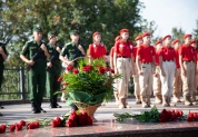 Митинг, посвящённый Дню победы советских войск в Курской битве (23.08.2022)