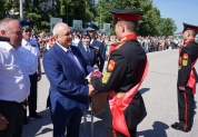 Выпуск в Ульяновском гвардейском суворовском училище, 24 июня 2018 года