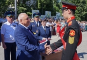 Выпуск в Ульяновском гвардейском суворовском училище, 24 июня 2018 года