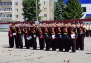 Выпуск в Ульяновском гвардейском суворовском училище, 24 июня 2018 года