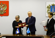 Подписание соглашения с Херсонской областной Думой, 16 сентября 2025 года