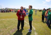 Открытие футбольного поля, село Мордово, Сенгилеевский район, 10 июня 2016 года 