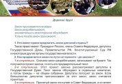 Мы живем в Российском государстве